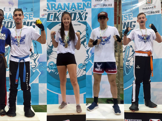 Marmeleiro conquista ótimos resultados no Campeonato Paranaense de KickBoxing
