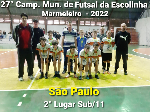 Departamento de Esportes realizou o 27° Campeonato Municipal de Futsal 