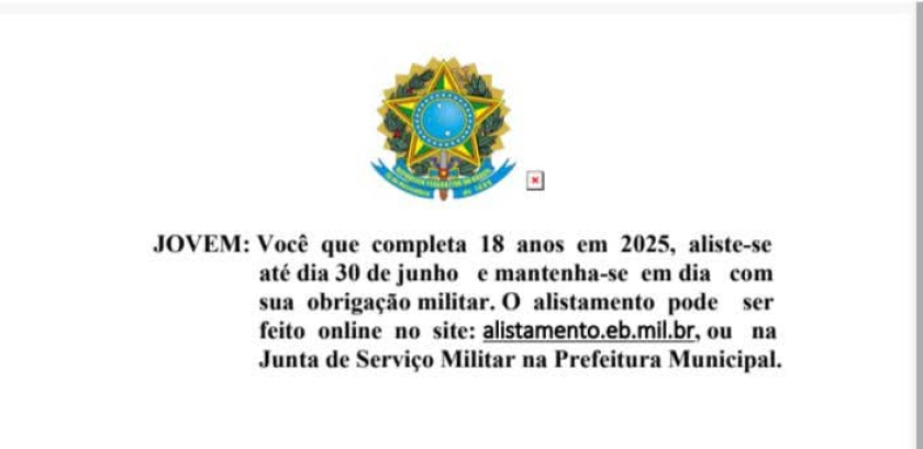 Alistamento Militar vai até 30 de Junho 