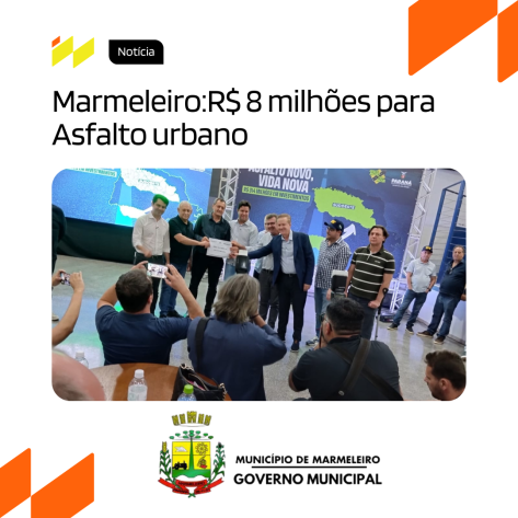 R$ 8 Milhões em Pavimentação Asfáltica Urbana