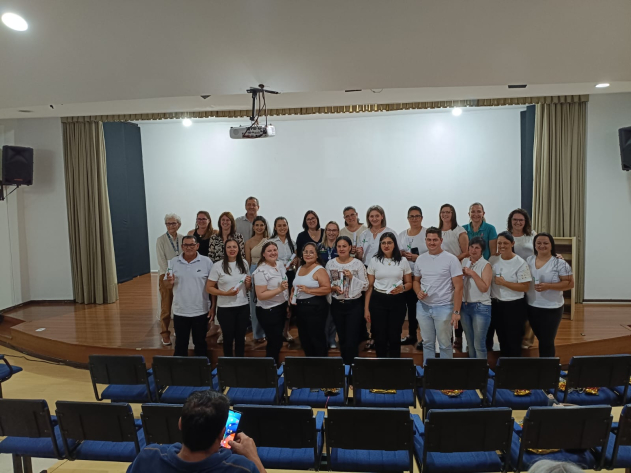 DEPARTAMENTO DE SAÚDE FORMA 15 ALUNOS NO CURSO TÉCNICO MAIS SAÚDE COM AGENTE