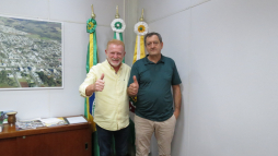 Deputado Federal Vermelho (PL) faz visita ao Prefeito Jander Loss 