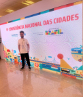 Presidente do Conselho da Cidade de Marmeleiro participa de conferência nacional em Brasília