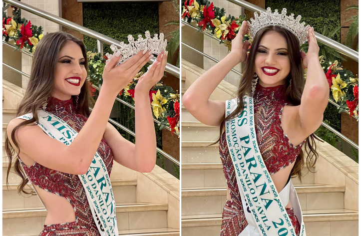 A Miss Paraná Globo 2021 é de Marmeleiro