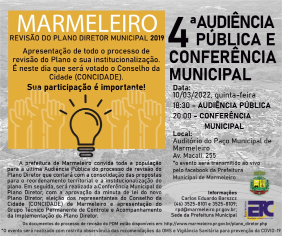 4ª Audiência Pública e Conferência Municipal