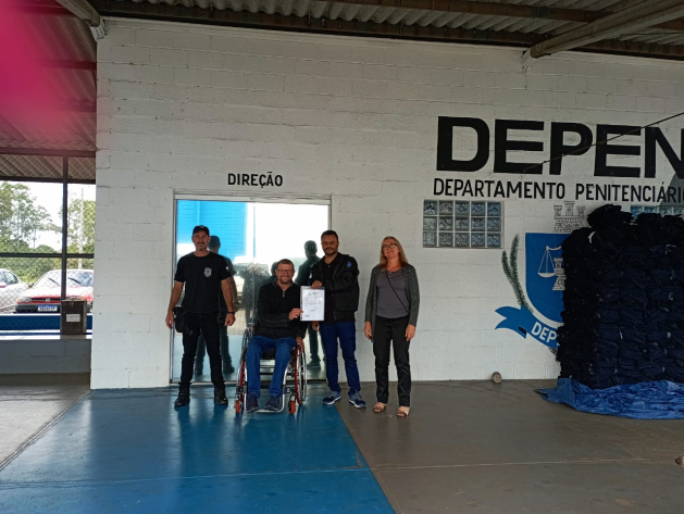 Departamento de Assistência Social e CMDPD firmam parceria com Penitenciária Estadual de Francisco Beltrão