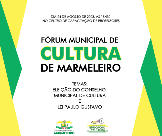 Fórum Municipal de Cultura de Marmeleiro