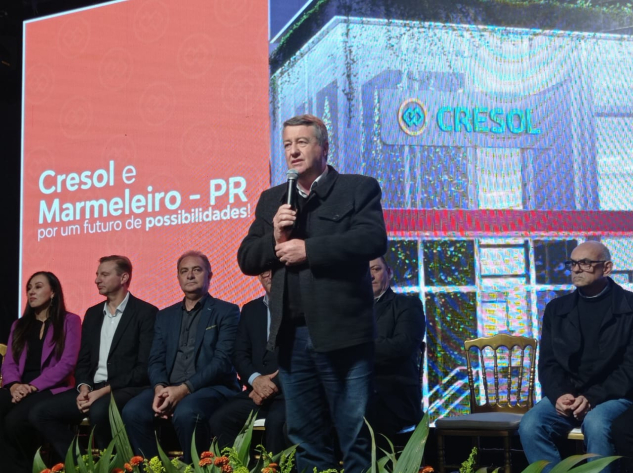 Prefeito Paulo Participa de Inauguração de Nova Agência da Cresol