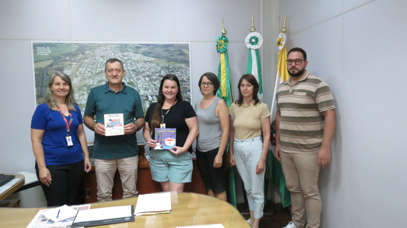 Prefeito Jander Loss recebe representantes do SESC 