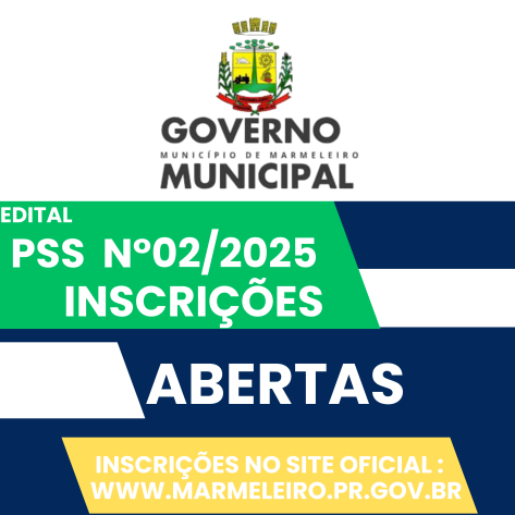 Governo Municipal Lança 2° PSS inscrições Abertas 