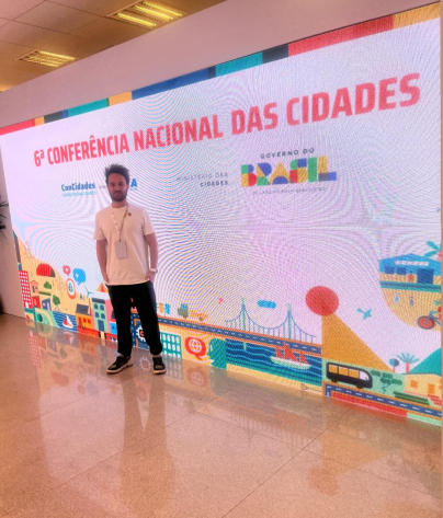 Presidente do Conselho da Cidade de Marmeleiro participa de conferência nacional em Brasília